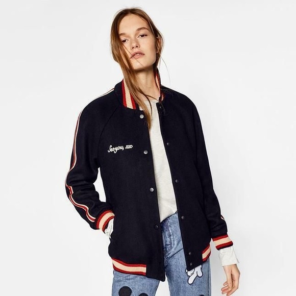 Zara NYC bomber jacket ❤️ - Picture 2 of 8